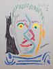 Style of Pablo Picasso: Buste d' Homme a la Cigartette I
