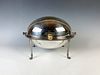 Silver Plate Oval Covered Vegetable Dish