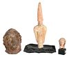 Three Mediterranean Terracotta Figures