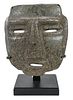 Mezcala Stone Mask with Triangular Nose