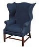 American Chippendale Style Mahogany Easy Chair