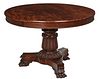 Fine Classical Mahogany Tilt Top Pedestal Table