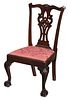 American Chippendale Shell Carved Chair, Old Surface