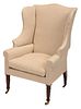 Massachusetts Federal Upholstered Wing Chair