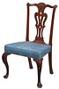 Dupe for 4588971 New England Chippendale Carved Mahogany Side Chair