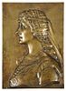 Malvina Hoffman Opera Related Bronze Plaque