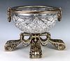Tiffany & Co. Sterling and Cut Glass Bowl