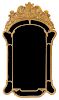 A George III Style Giltwood Mirror Height 67 3/4 x width 38 1/4 inches.
