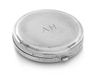 An American Silver Compact, Tiffany & Co., New York, NY, monogrammed AH.