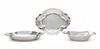 * A Pair of American Silver Small Dishes, Cellini Craft, Ltd., Chicago, IL, 1940, each of shaped oval form, the ends decorated w