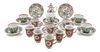 * Twenty-Four Chinese Export Porcelain Tea Wares Diameter of saucer 5 inches.