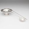 Georgian Sterling Punch Ladle and Letter Opener, Plus