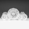 J. Hoare & Co. Cut Glass Platter and Plates, Hindoo Pattern