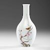 Chinese Qing Porcelain Vase with Qianlong Mark