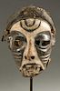 DRC grotesque face mask, 20th cen.