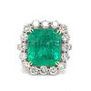 19.15 Ct. AGL Certified Colombian Emerald Ring