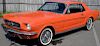 1965 Ford Mustang  289 V8 coupe, factory original, one owner car with 46,093 miles, red with black interior, garaged life.