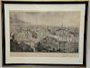 Hand colored engraving 
New York with the City of Brooklyn in the Distance 
engraved by Henry Papprill after J. W. Hill
published by...
