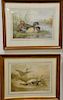 Alexander Pope Jr. (1849-1942)  set of nine chromolithographs  from Upland Game Birds and Waterfowl of the United States   The...
