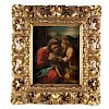 Italian Old Master Painting of the Madonna and Child with Saint Catherine