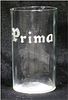 1914 Prima Beer 4 Inch Etched Drinking Glass, Chicago, Illinois