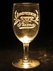 1915 Prima Beer 6 Inch Etched Drinking Glass, Chicago, Illinois