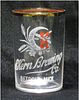 1902 C. Kern Brewing Co. 3½ Inch Etched Drinking Glass, Port Huron, Michigan