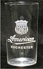 1910 American Brewing Co. 4½ Inch Etched Drinking Glass, Rochester, New York