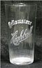 1910 Yellowstone Highball 4½ Inch Etched Drinking Glass