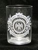 1911 Henry Weinhard's Export Lager Beer Etched Drinking Glass, Portland, Oregon