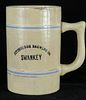 1890 Swankey Beer 6 Inch Stein, Pittsburgh, Pennsylvania