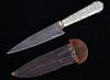 Antique Argentina Gaucho .800 Silver Knife