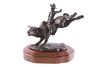 "BULL RIDER" Limited Edition Bronze By Mike Capser