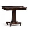 American Late Classical Game Table