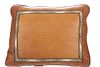 Bison Home Collection Lumbar Leather Pillow
