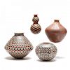 Four Mata Ortiz Pottery Pieces