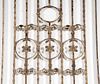 Vintage wrought iron architectural panel or gate