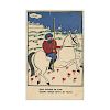 Kazimir Malevich, "Today's Lubok", Russian Avant-Garde, Lithography 1914
