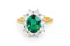 An Emerald and Diamond Ring, by Tiffany & Co.