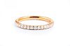 A Diamond Eternity Band, by Cartier