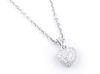 A Diamond Heart Pendant Necklace, by Cartier