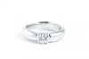 A Platinum Diamond Ring, by Tiffany & Co.