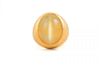 A Gold and Cat's Eye Men's Ring