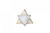 A Diamond Trilliant Star of David Pendant