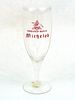 1933 Michelob Beer 7 Inch Tall Stemmed ACL Drinking Glass Saint Louis, Missouri