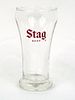 1960 Stag Beer 5¾ Inch Tall Bulge Top ACL Drinking Glass Belleville, Illinois