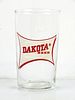 1961 Dakota Beer 4⅓ Inch Tall Straight Sided ACL Drinking Glass Bismarck, North Dakota