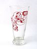 1949 E&B Brew 103 Beer 6 Inch Tall Flared Top ACL Drinking Glass Detroit, Michigan