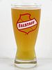1948 Falstaff Beer 6¼ Inch Tall Flared Top ACL Drinking Glass Saint Louis, Missouri