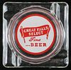 1955 Great Falls Select Fine Beer Ash Tray Glass Ashtray Great Falls, Montana